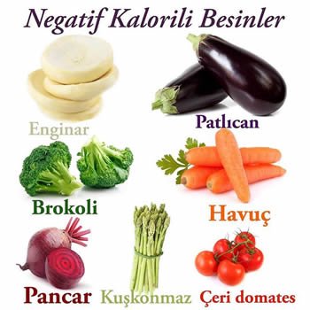 Negatif Kalorili Besinler